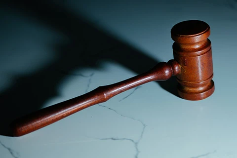 A judge's gavel.